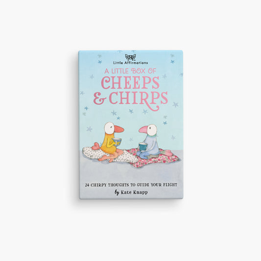 DCH - Cheeps and Chirps - Twigseeds 24 Affirmation Cards + Stand