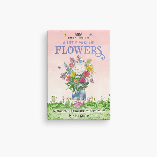 DFL - Flowers - Twigseeds 24 Affirmation Cards + Stand