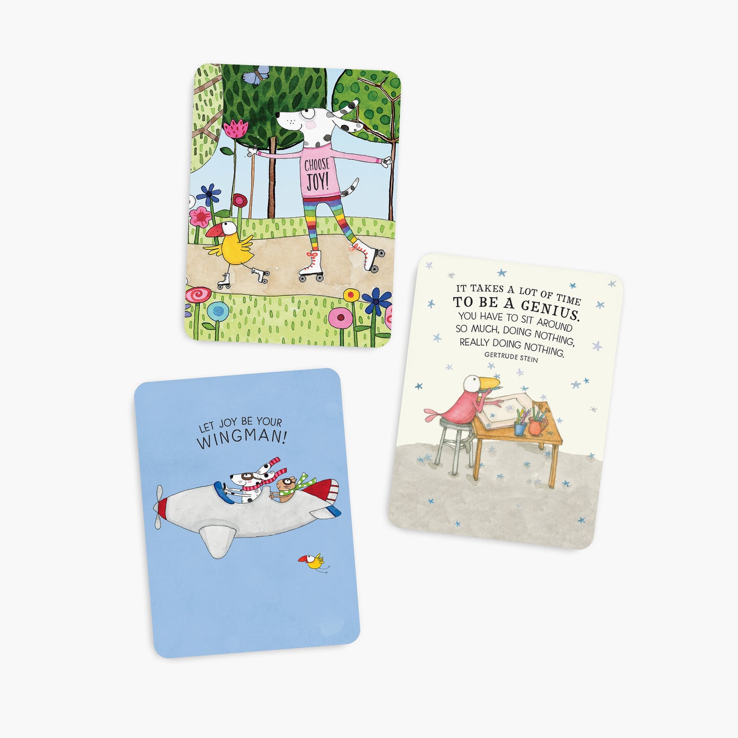 DJO - Joy - Twigseeds 24 Affirmation Cards + Stand