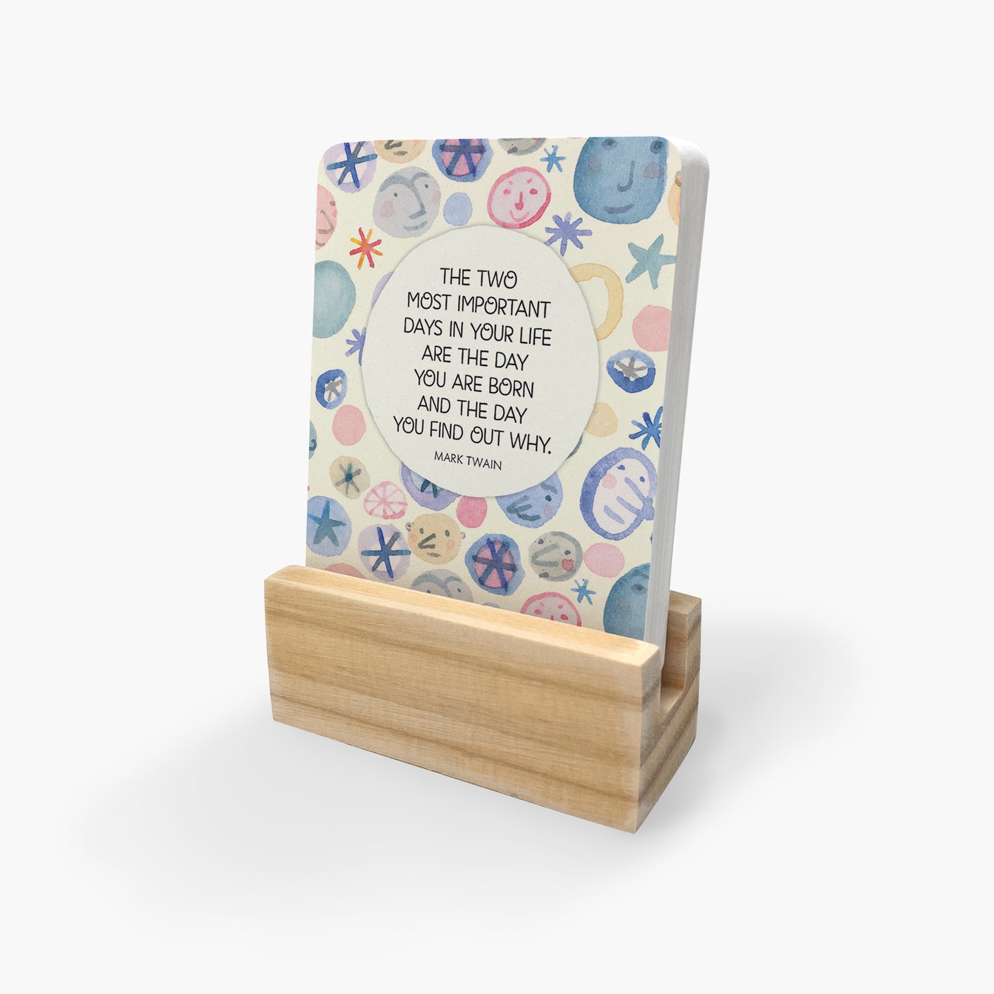 DSE - Serenity - Twigseeds 24 Affirmation Cards + Stand
