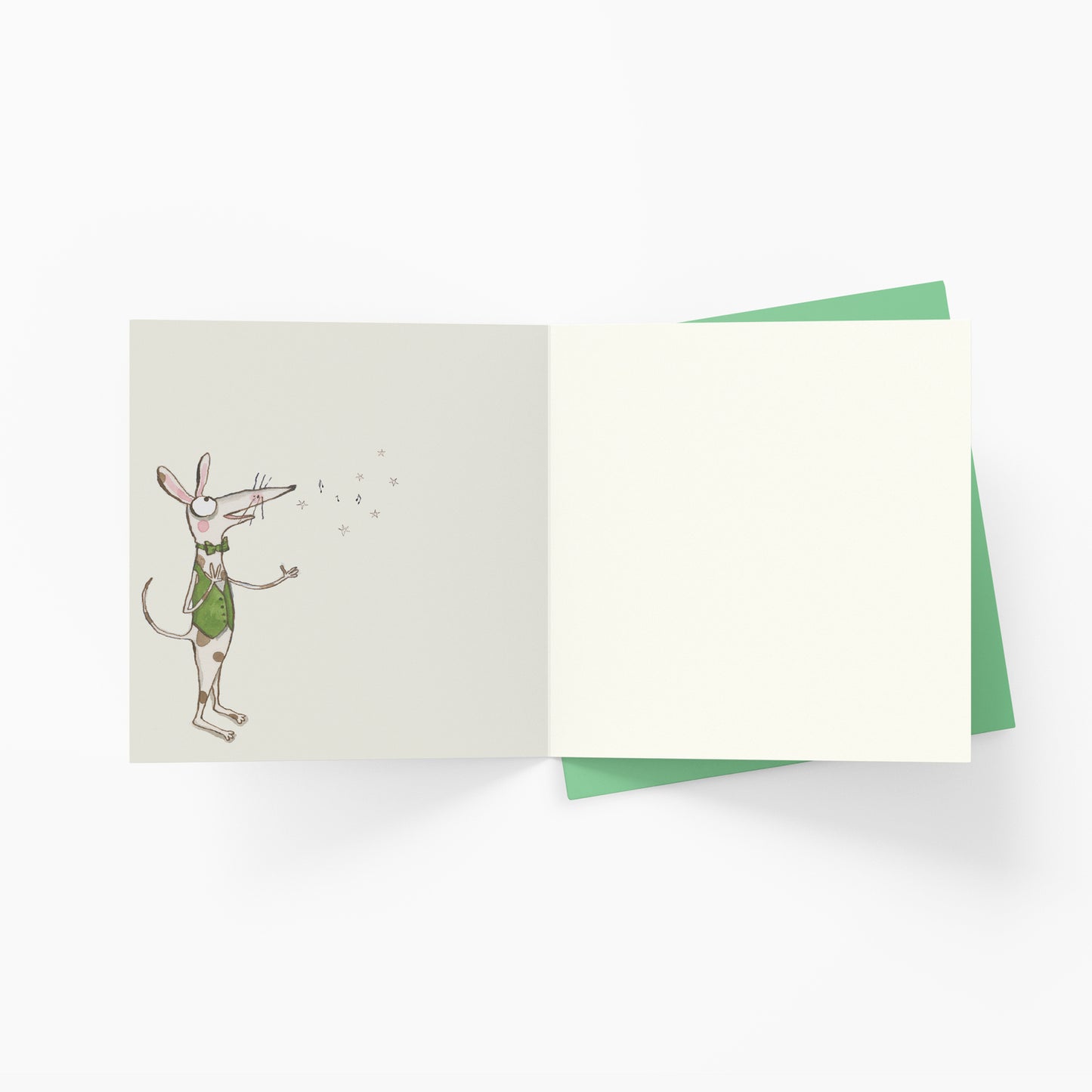 K209 - The Older The Fiddle - Twigseeds Greeting Card