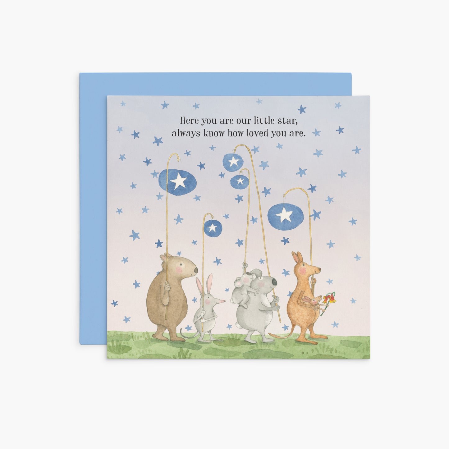 K227 - Here You Are - Twigseeds Greeting Card