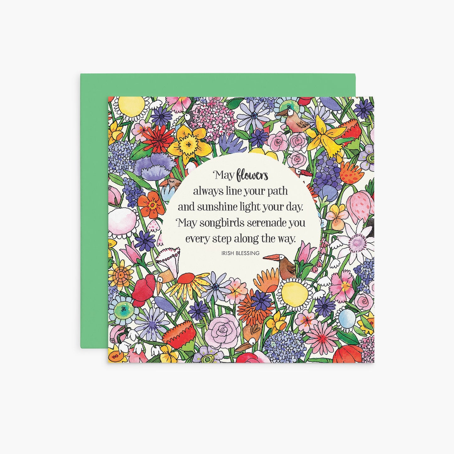 K235 - May Flowers - Twigseeds Greeting Card