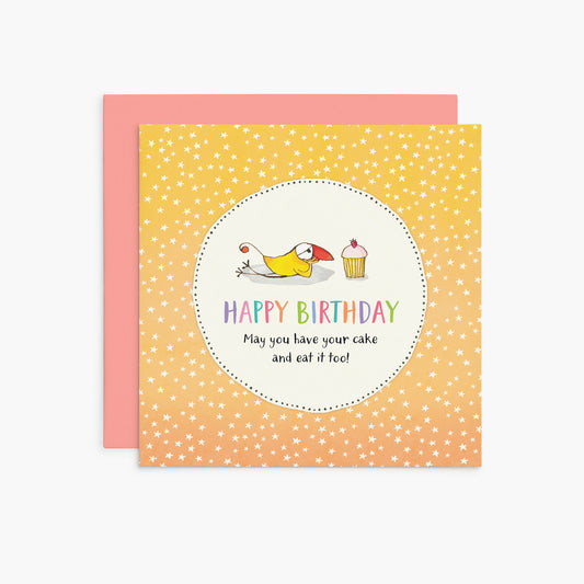K298 - Happy Birthday - Twigseeds Birthday Card