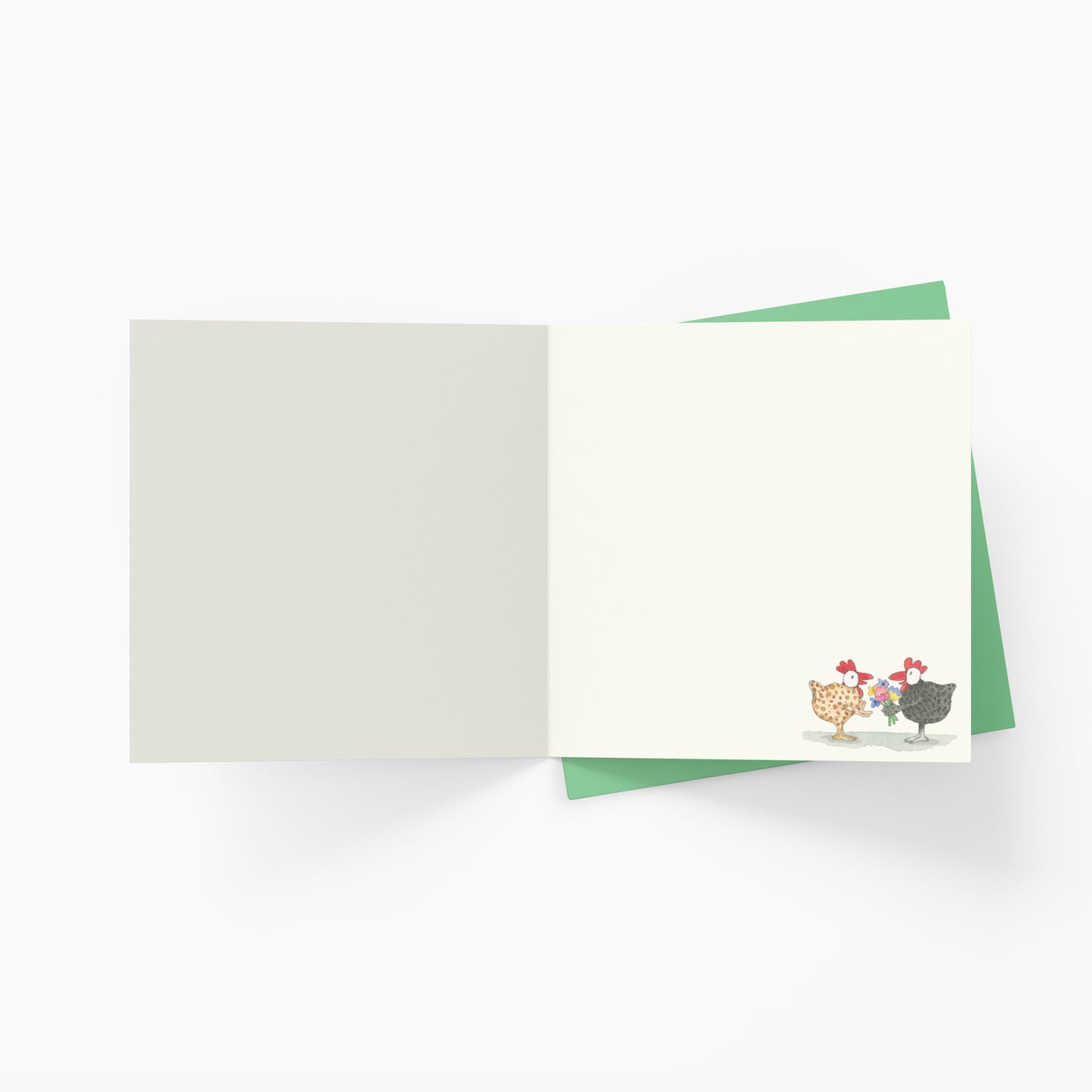 K364 - May green be the grass - Twigseeds Greeting Card