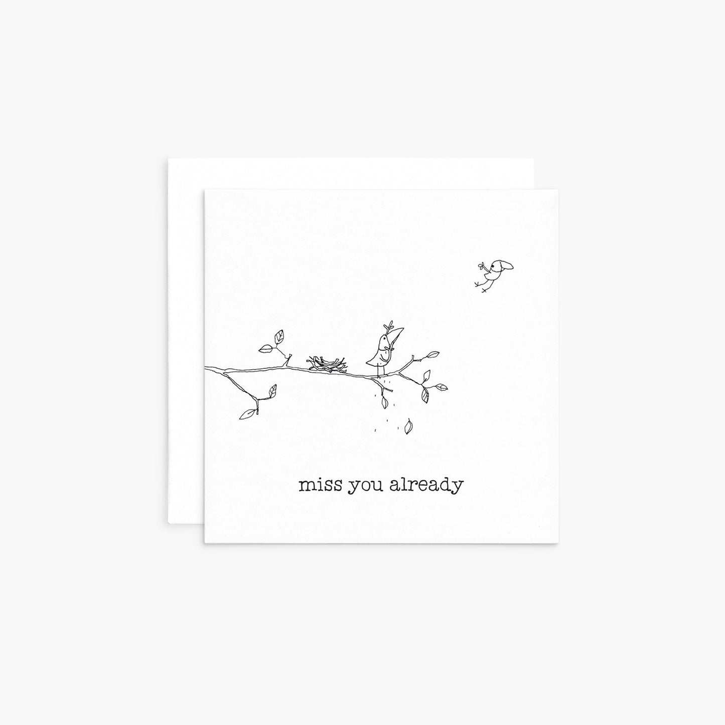 T20 - Miss You Already - Twigseeds Mini Card