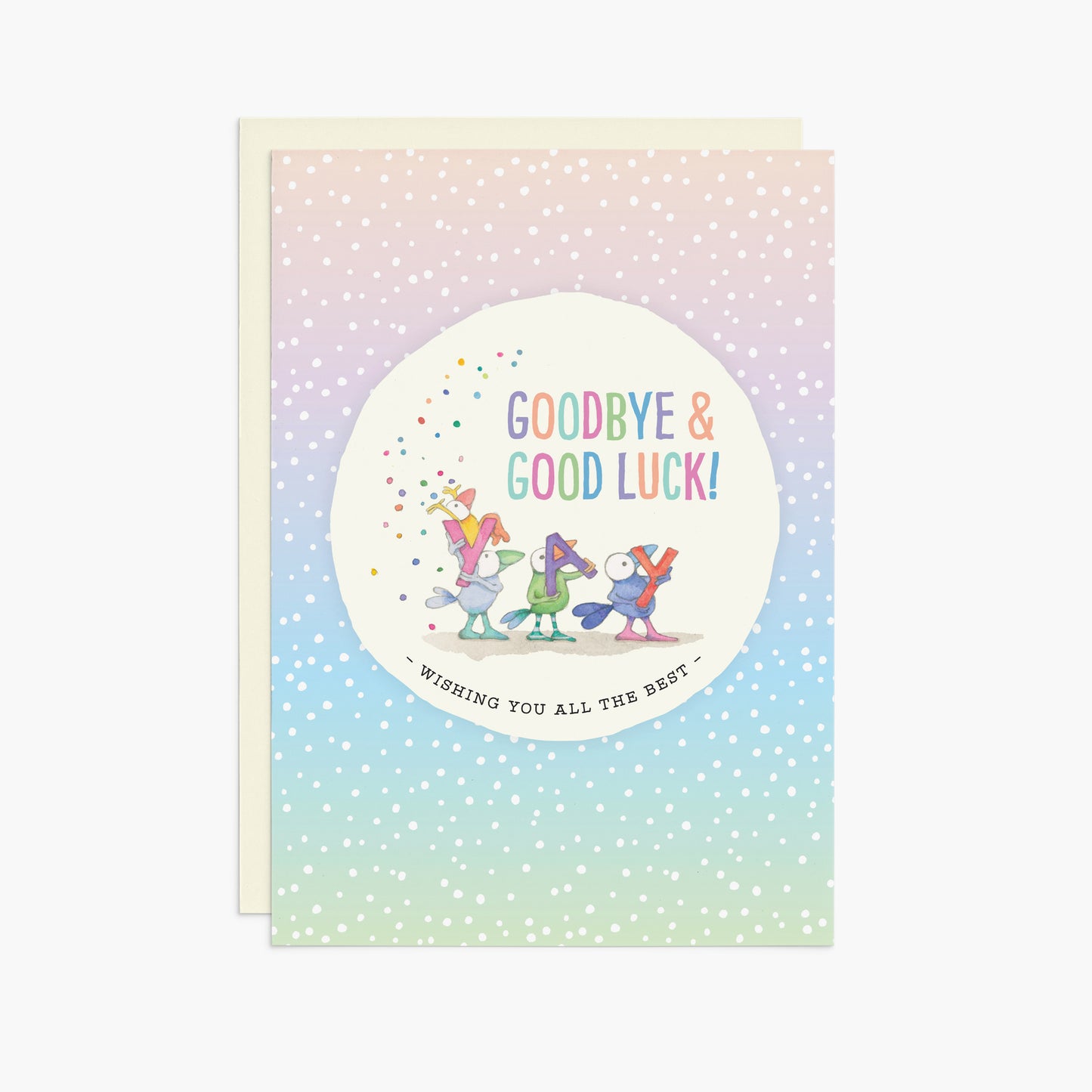 TJC003 - All The Best - Twigseeds Jumbo Farewell Card
