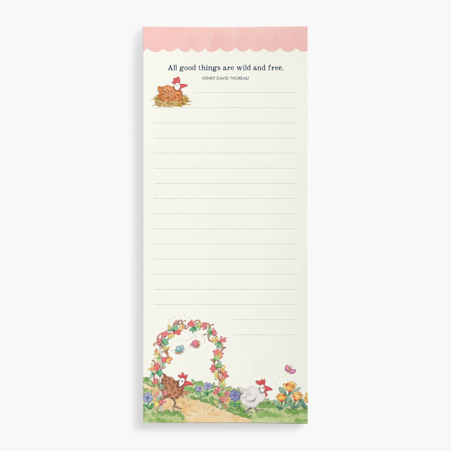 TLN02 - Twigseeds List Notepad - Chickens