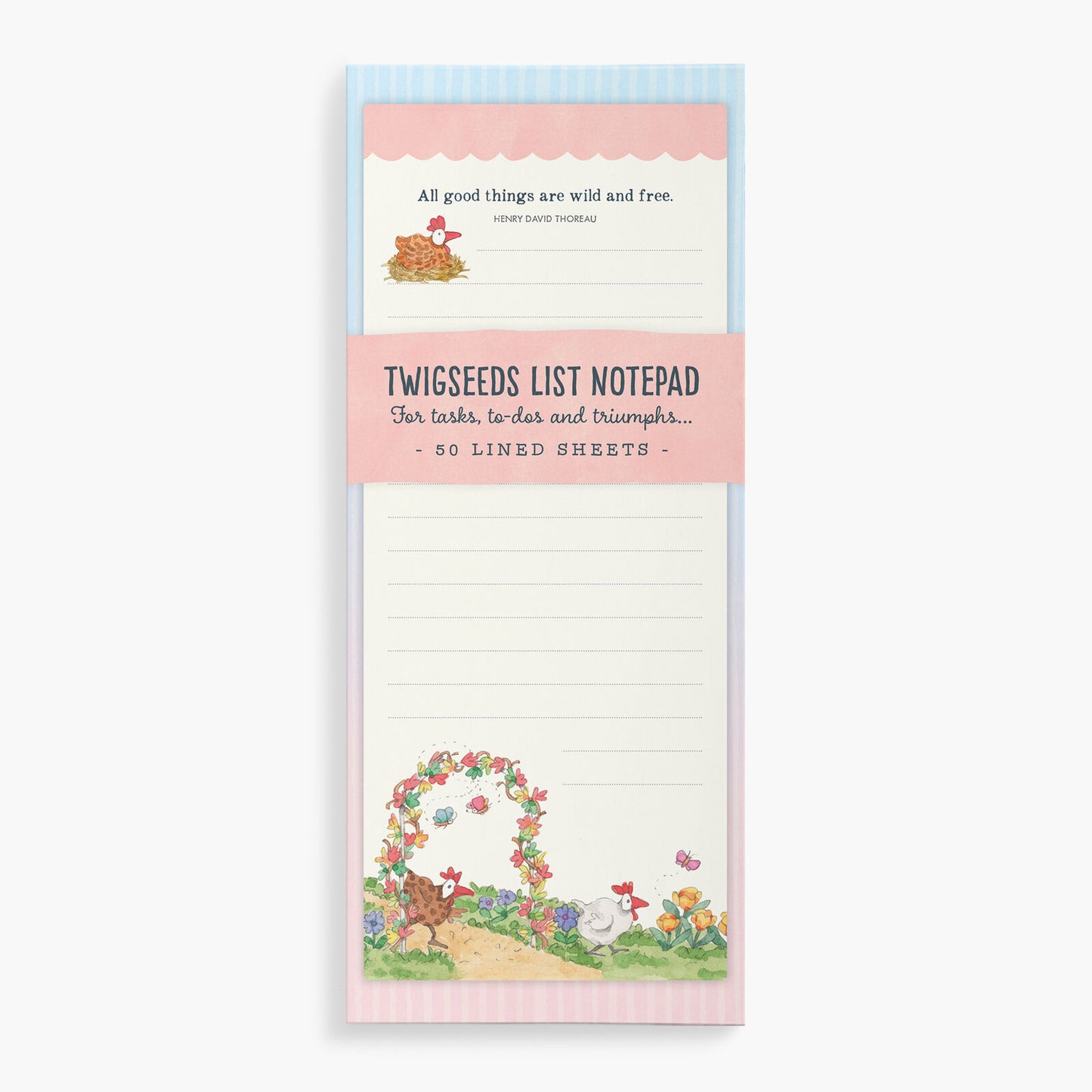 TLN02 - Twigseeds List Notepad - Chickens