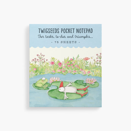 TPN01 - Twigseeds Pocket Notepad - Lily Pad