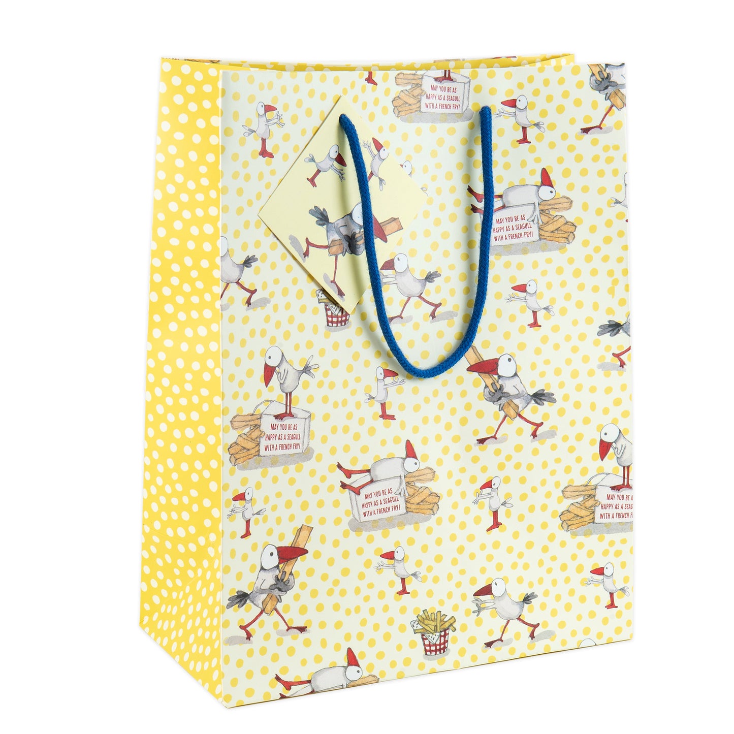 Twigseeds Gift Bag Large - Happy Seagulls