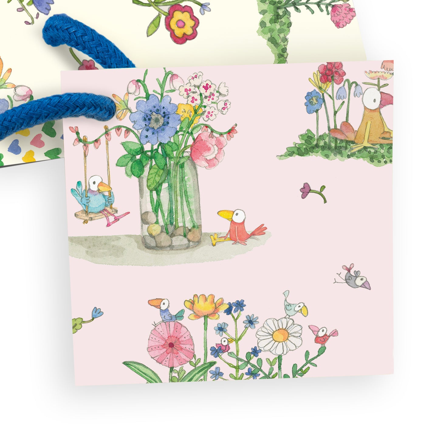 Twigseeds Gift Bag Medium - Earth Laughs Flower