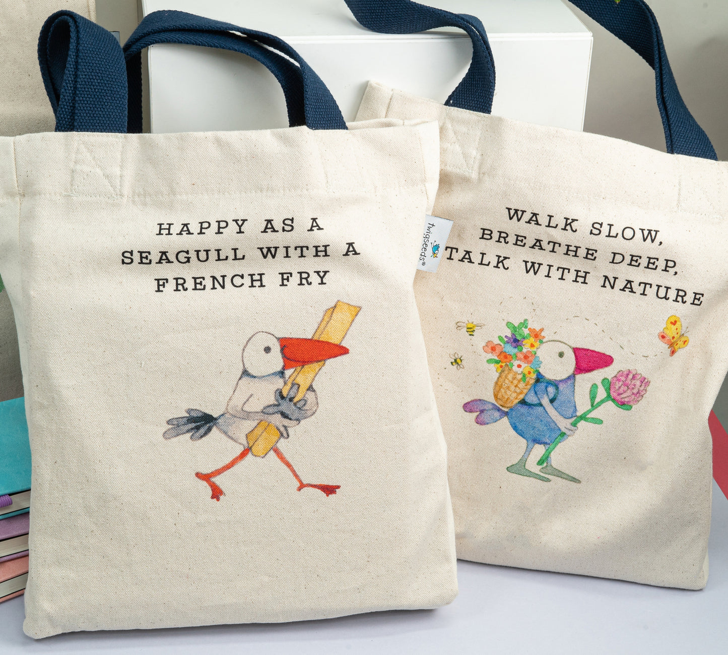 Twigseeds Medium Tote Bag - Breathe