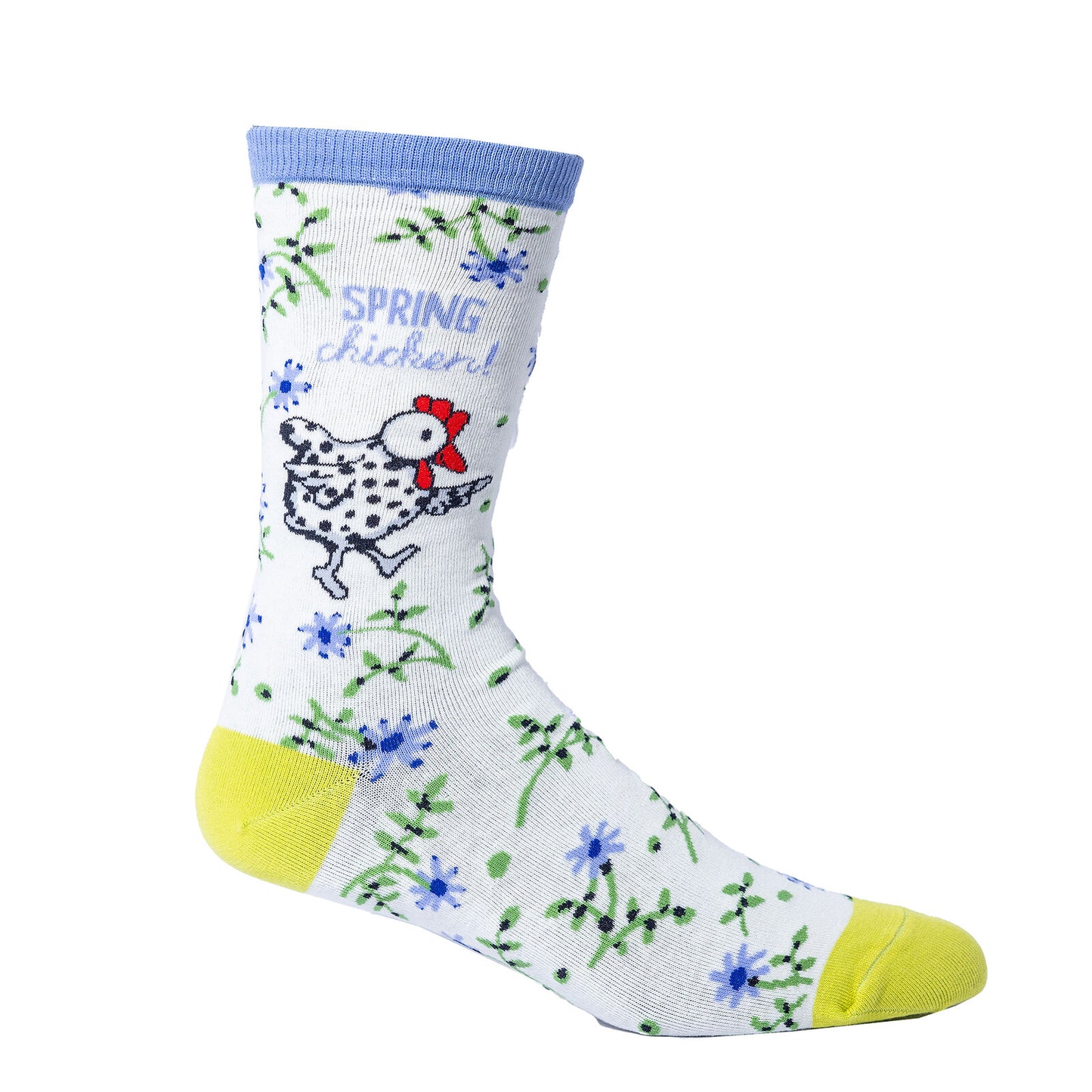 Twigseeds Adult Socks - Spring Chicken