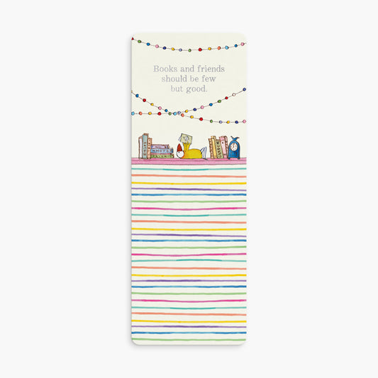 BK45 - Books And Friends - Twigseeds Bookmark