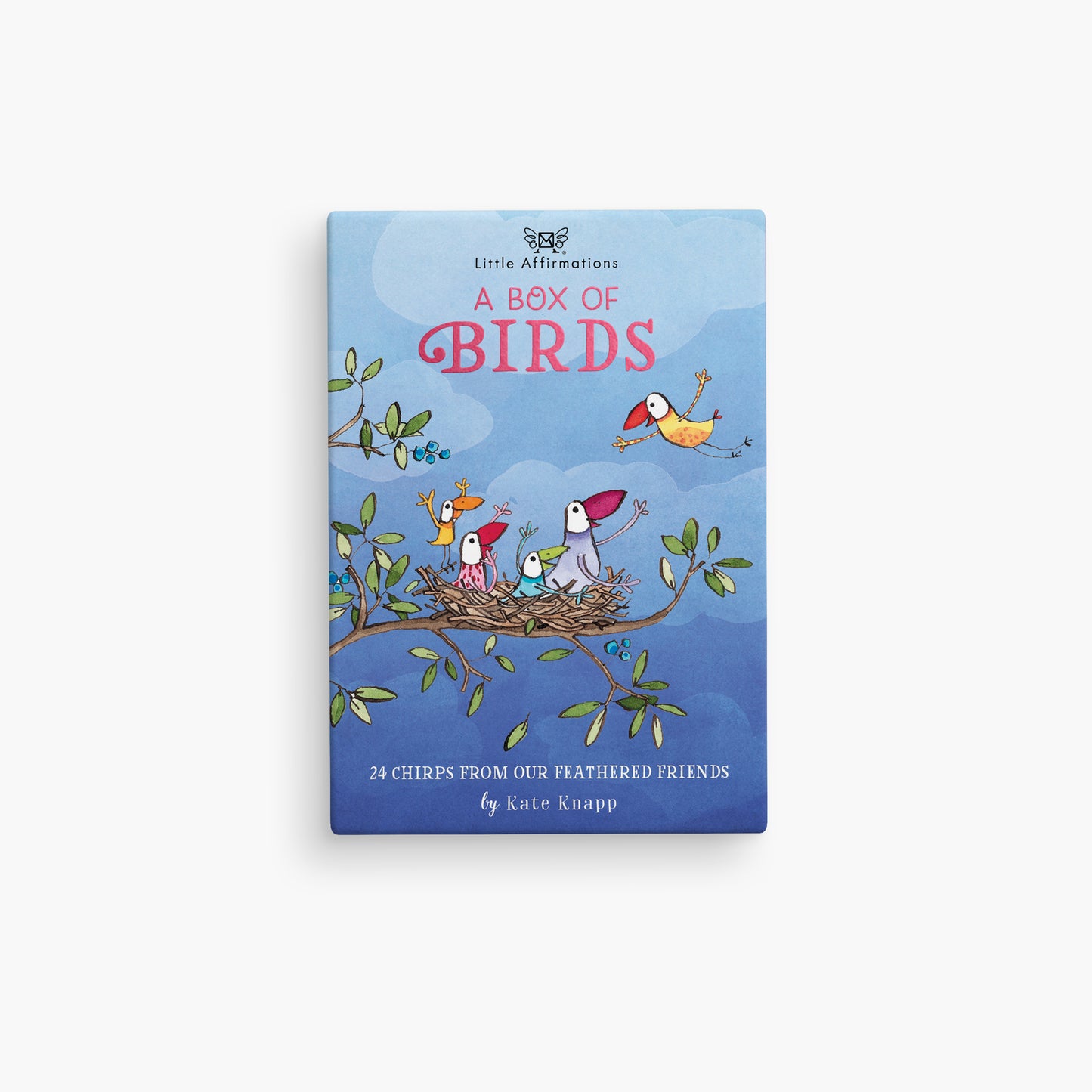 DBB - A Box of Birds - Twigseeds 24 Affirmation Cards + Stand