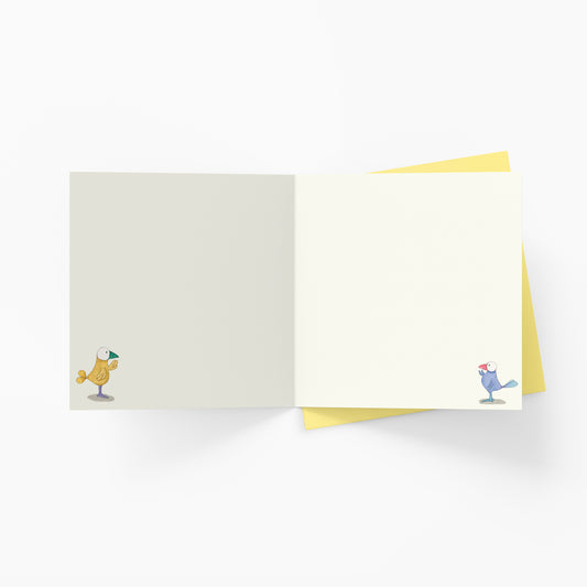 K247 - Hello There - Twigseeds Greeting Card