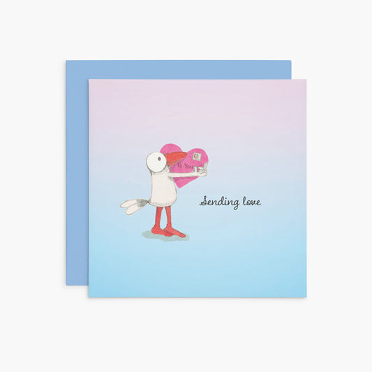 K278 - Sending Love - Twigseeds Greeting Card