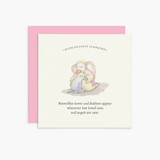 K291 - With Deepest Sympathy - Twigseeds Sympathy Card