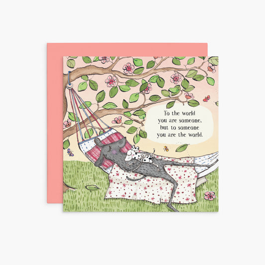 K295 - To The World - Twigseeds Love Card