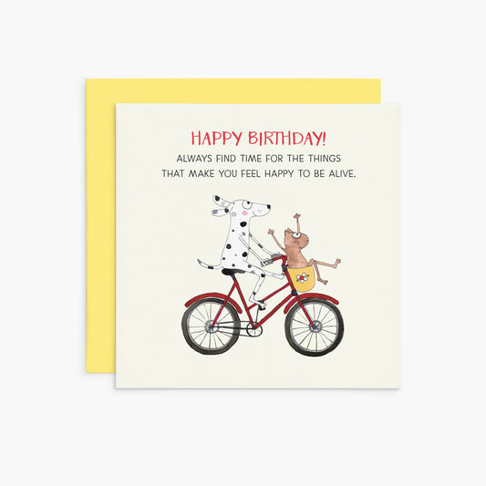 K301 - Happy Birthday! - Twigseeds Greeting Card