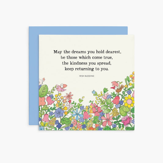 K321 - May The Dreams You Hold - Twigseeds All Occasions Card
