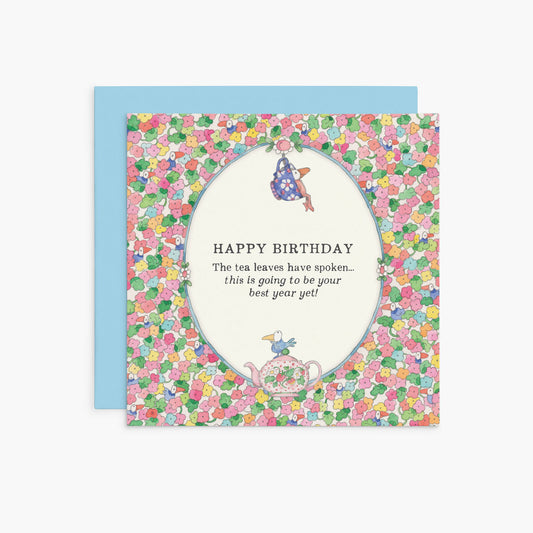 K377 - Happy Birthday - Twigseeds Birthday Card