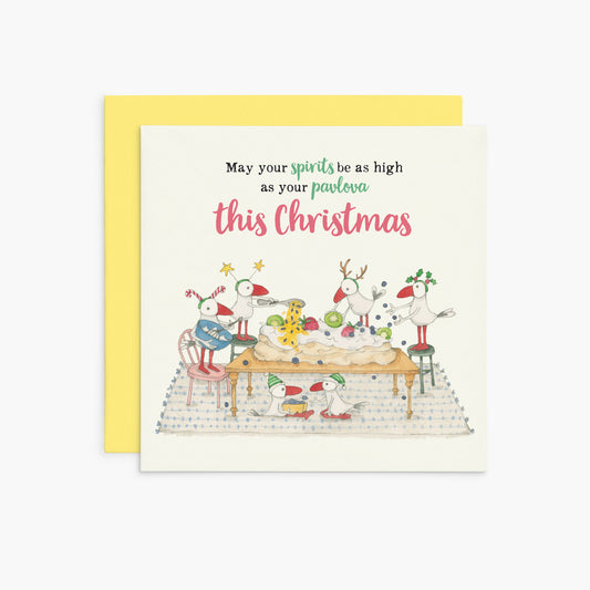 KC01 - May Your Spirits Be As High - Twigseeds Christmas Card