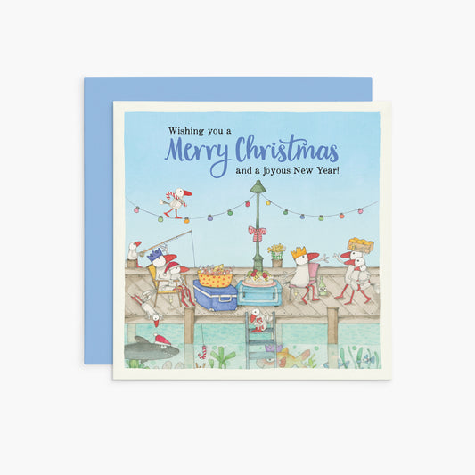 KC05 - Wishing You A Merry Christmas - Twigseeds Christmas Card