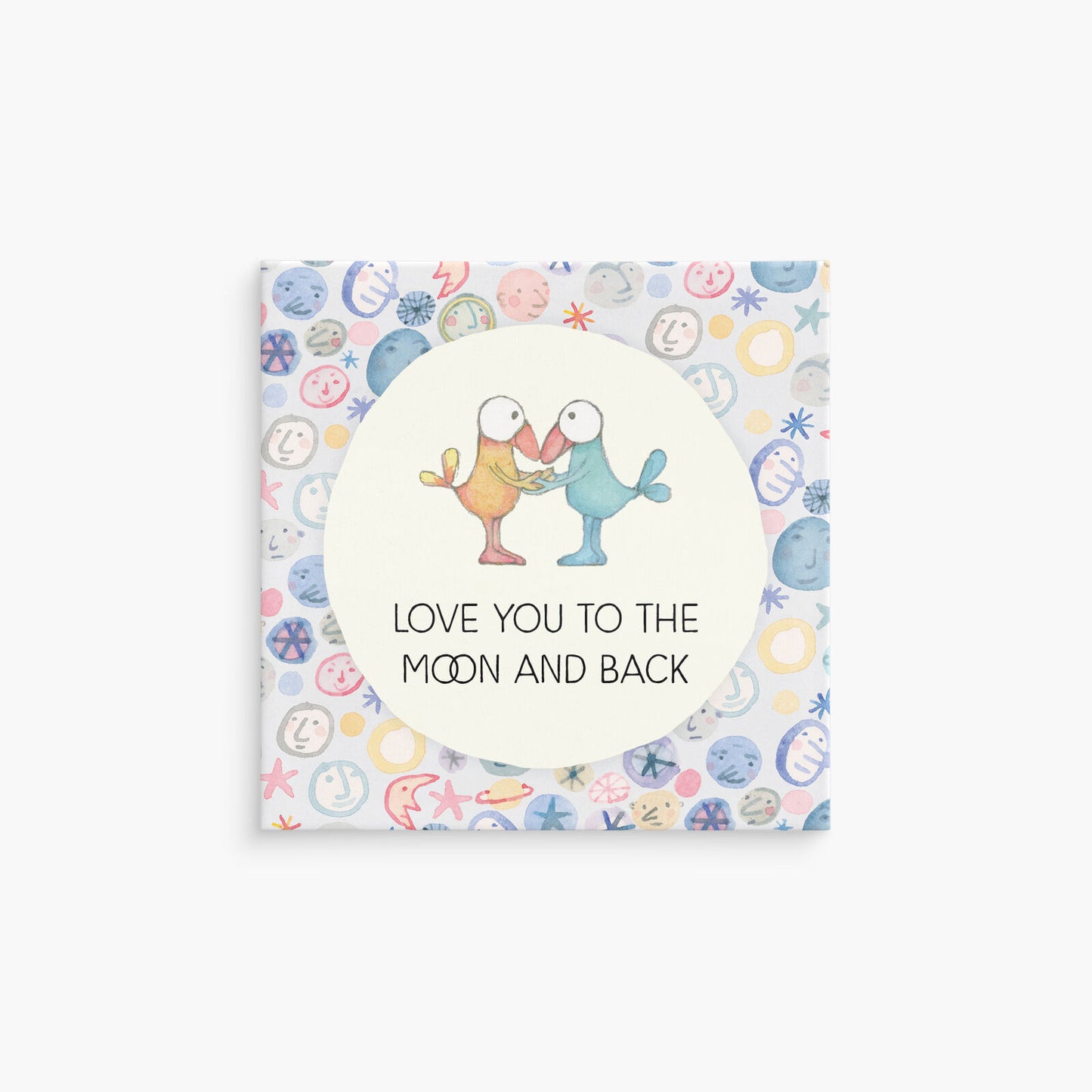 MGK24 - Twigseeds Magnet - Love you to the moon and back.