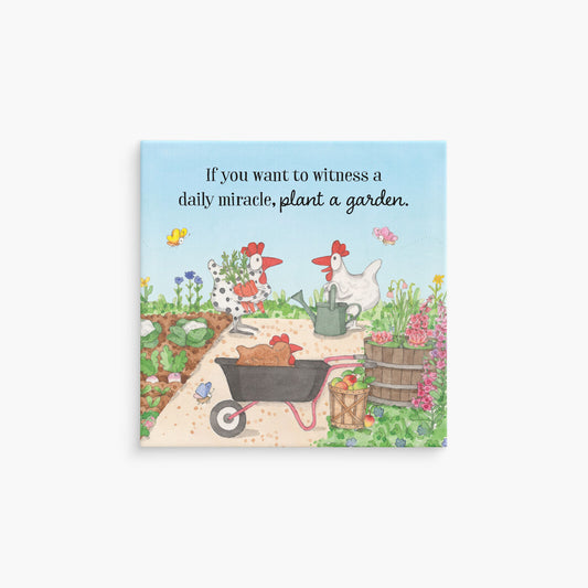 MGK27 - Twigseeds Magnet - If you want to witness a daily miracle