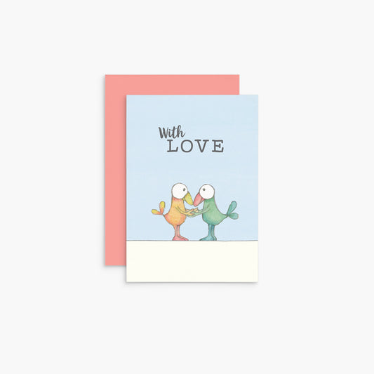 T349 - With Love - Twigseeds Mini Gift Card