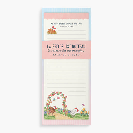 TLN02 - Twigseeds List Notepad - Chickens
