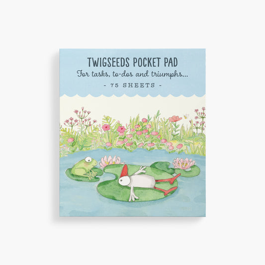 TPN01 - Twigseeds Pocket Notepad - Lily Pad