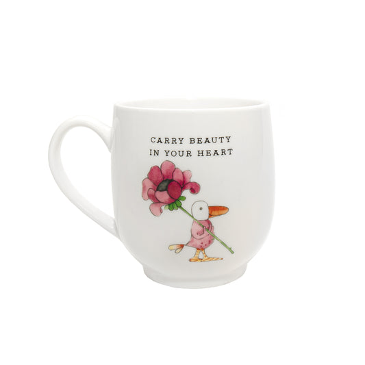 Twigseeds Fine Bone China Mug - Beauty