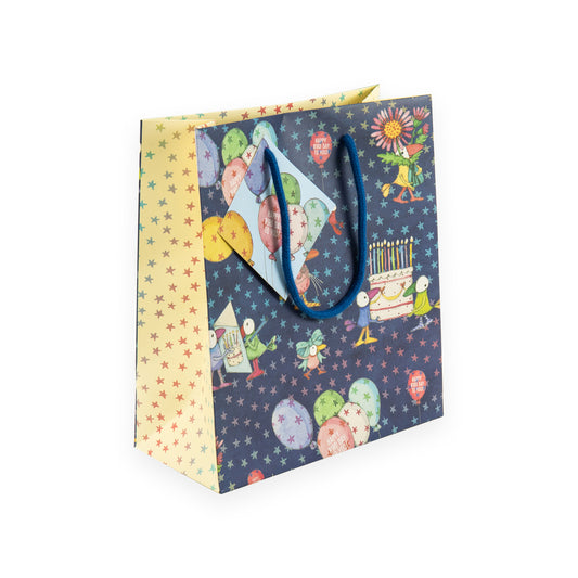 Twigseeds Gift Bag Medium - Happy Bird Day Party