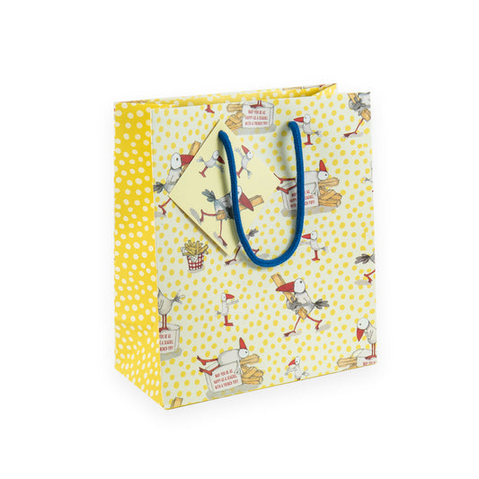 Twigseeds Gift Bag Medium - Happy Seagulls