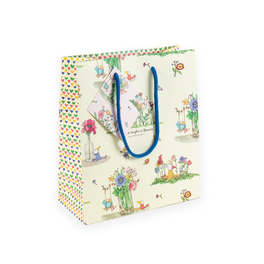 Twigseeds Gift Bag Medium - Earth Laughs Flower