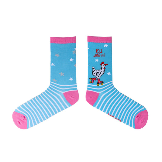 Twigseeds Adult Socks - Roll With It